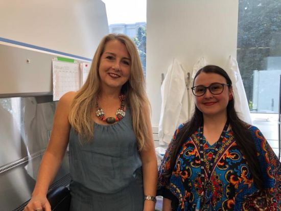 CAPTION
From left to right: Professor at INRS, Simona Stäger, expert in immunology of infectious diseases and Liseth Carmona Perez, doctoral student in virology and immunology have made a breakthrough in the study of the human immunodeficiency virus (HIV). CREDIT: INRS CAPTION
From left to right: Professor at INRS, Simona Stäger, expert in immunology of infectious diseases and Liseth Carmona Perez, doctoral student in virology and immunology have made a breakthrough in the study of the human immunodeficiency virus (HIV). CREDIT: INRS