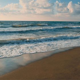 beach and waves