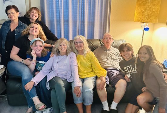 Jim Dunn's family and Last Gift Study team members became extended family over the years. Jim Dunn's family and Last Gift Study team members became extended family over the years.