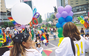 Photo: 26th March of GLBT Pride in Mexico City - XXVI March of Orgullo LGBT of Mexico - June 26, 2004