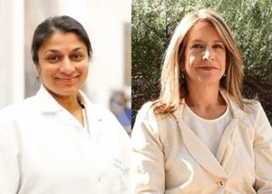 Nilu Goonetilleke and Cindy Gay
