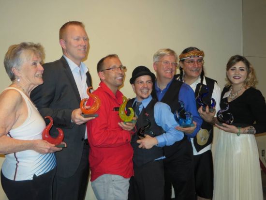 Photo: Pride Legacy Awards 2015 winners spanned the fields of comedy, sport, community activism, sexual health, and more.
Credit: CRAIG TAKEUCHI Pride Legacy Awards 2015 winners spanned the fields of comedy, sport, community activism, sexual health, and more. Credit: CRAIG TAKEUCHI